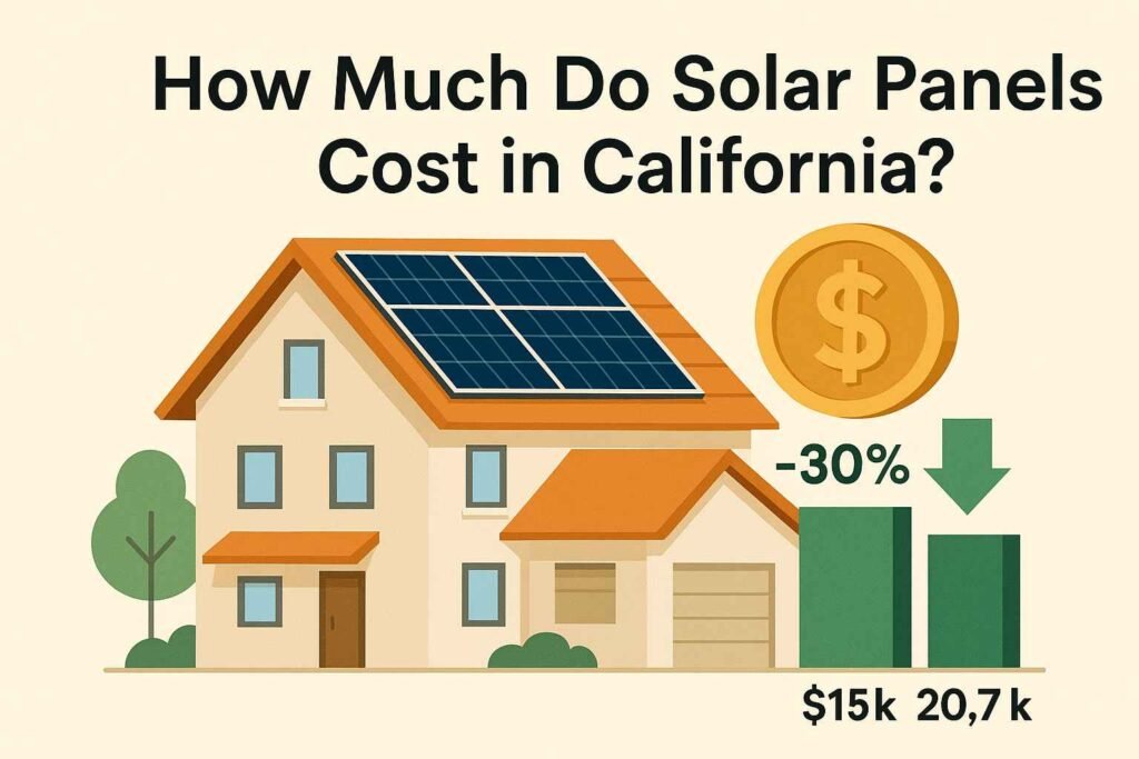 ow Much Do Solar Panels Cost in California?